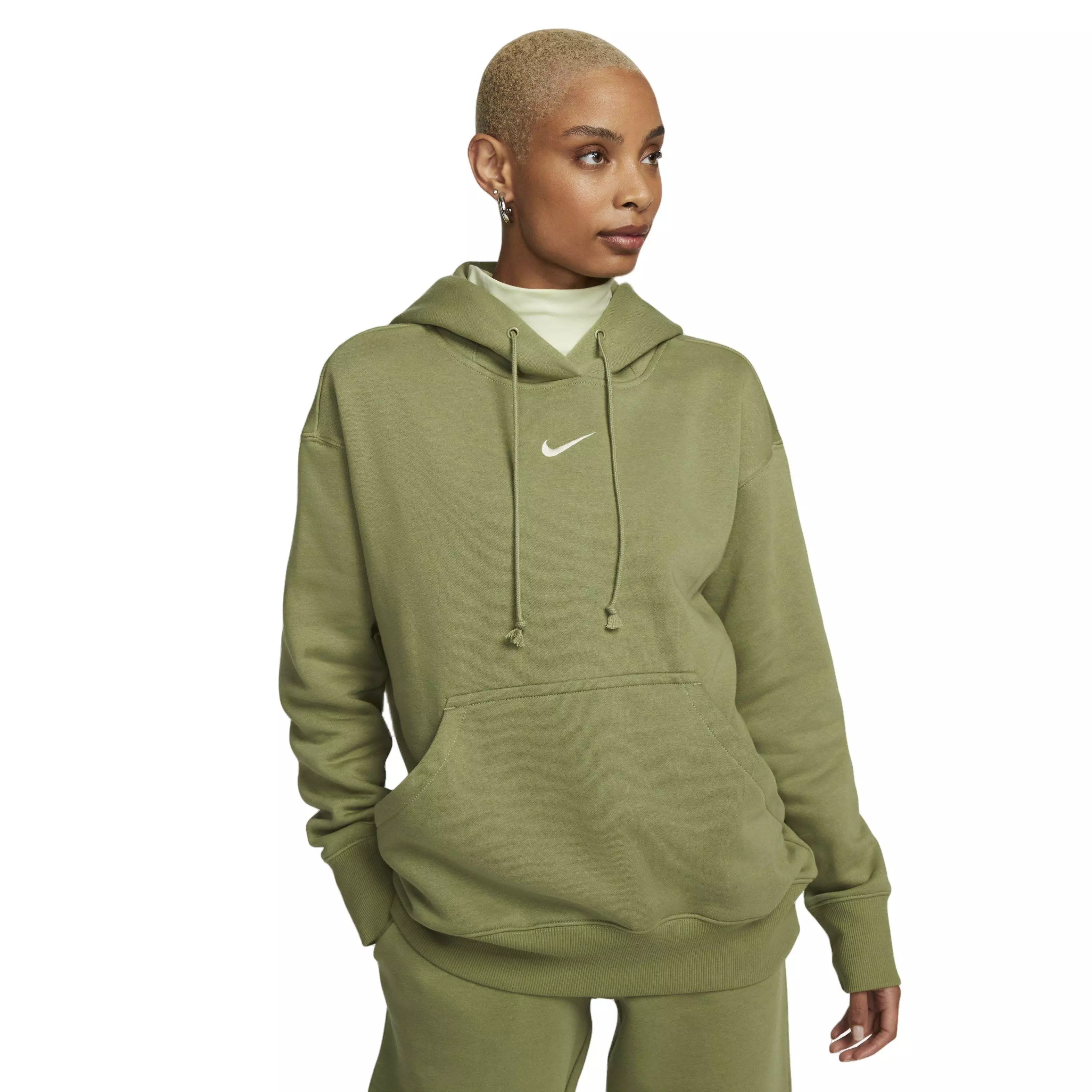 Nike olive cheap canvas hoodie